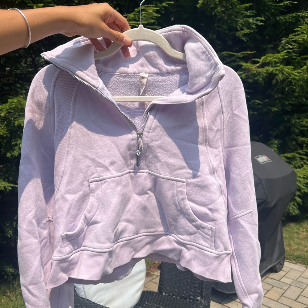 lululemon athletica Light Purple Hoodie